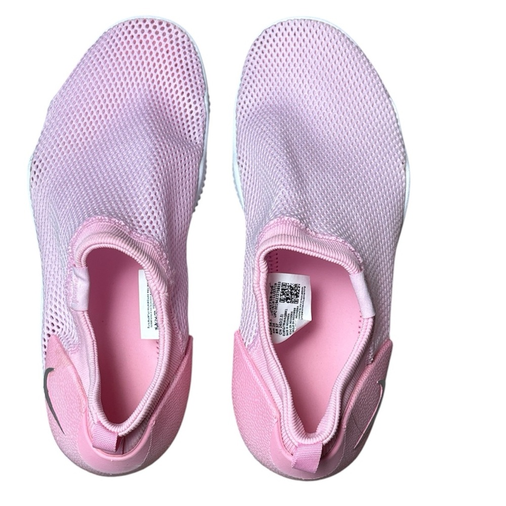 Nike Aquasock 360 Pink Slip-On Water Play Shoes Sz 6Y Rubber Sole Tieless NWOT